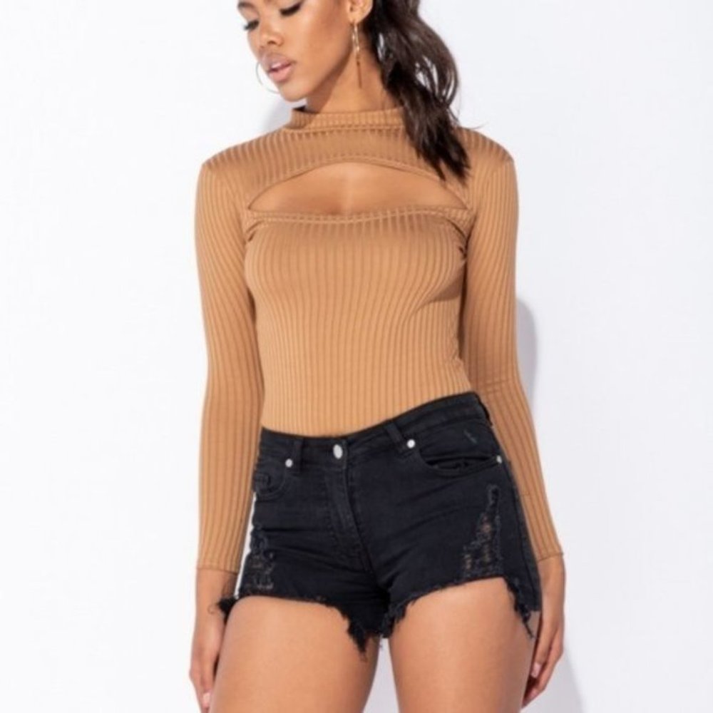 Black Ripped Distressed Denim Jeans Shorts - Picture 12 of 13